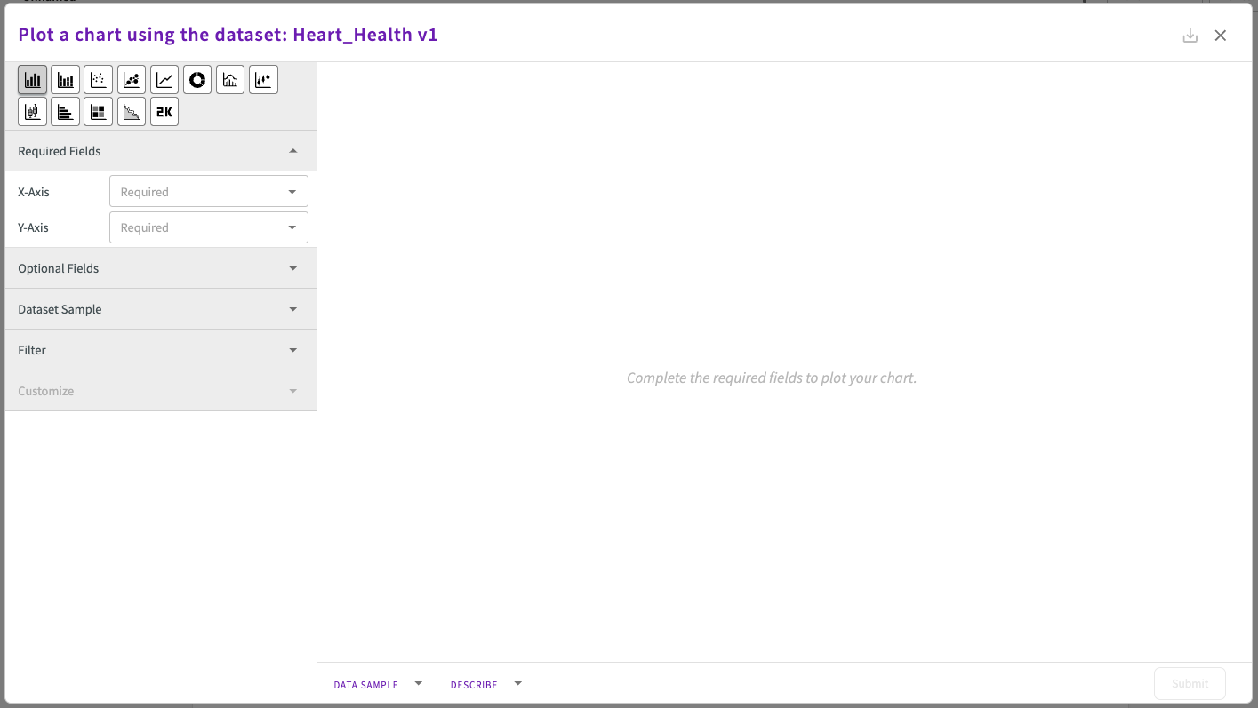 chart builder blank