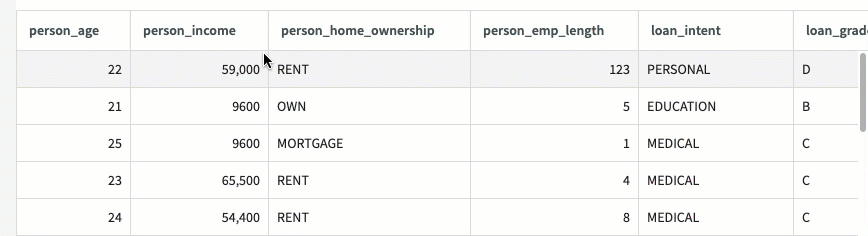 adjust columns